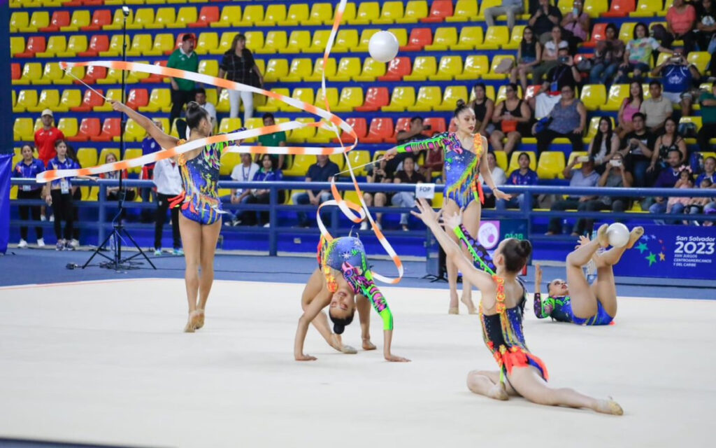 JCC San Salvador 2023: Tiene equipo mexicano dorada actuación en gimnasia rítmica | Video