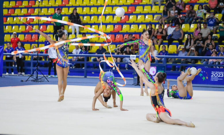 JCC San Salvador 2023: Tiene equipo mexicano dorada actuación en gimnasia rítmica | Video