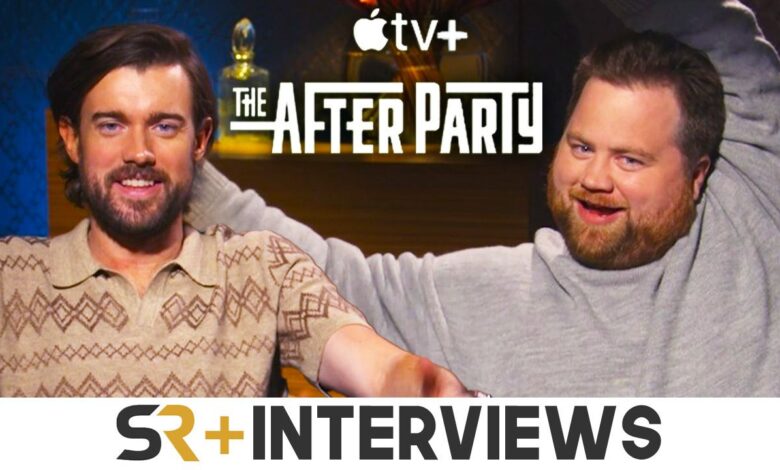 Jack Whitehall y Paul Walter Hauser de The Afterparty sobre la improvisación y las influencias hitchcockianas en la temporada 2
