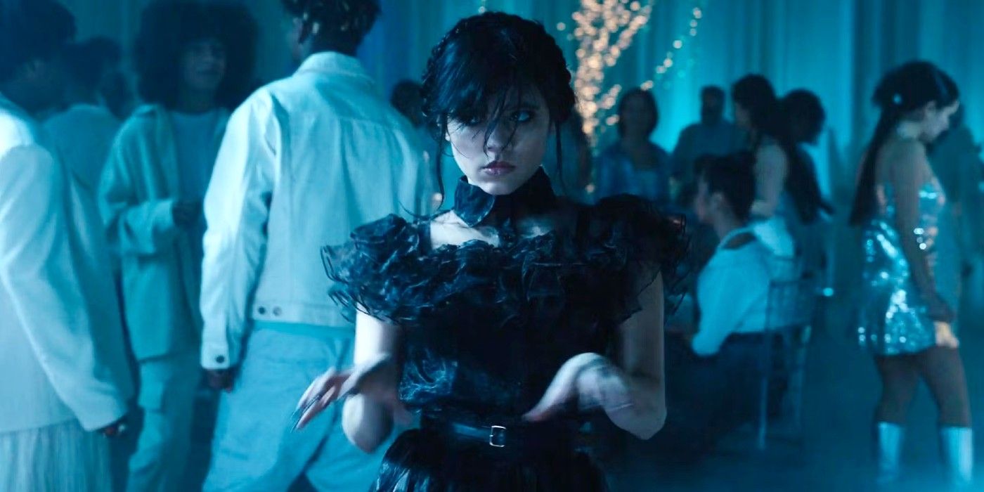 Jenna Ortega Look-Alike Cosplayer recrea el momento de baile viral del miércoles