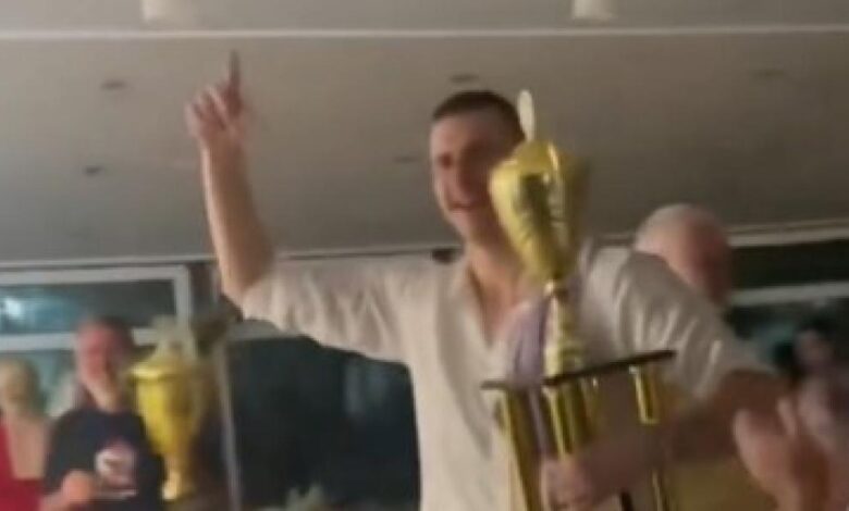 Jokic se alegra más por ganar una carrera de caballos en Serbia que la NBA