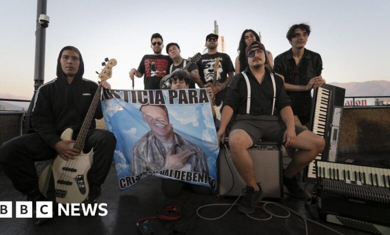 La banda chilena que se pronuncia contra la violencia policial