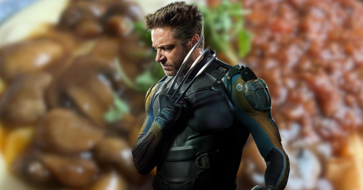 La comida del día de trucos de Hugh Jackman tiene a todos confundidos, “¿Champiñones en waffles?”