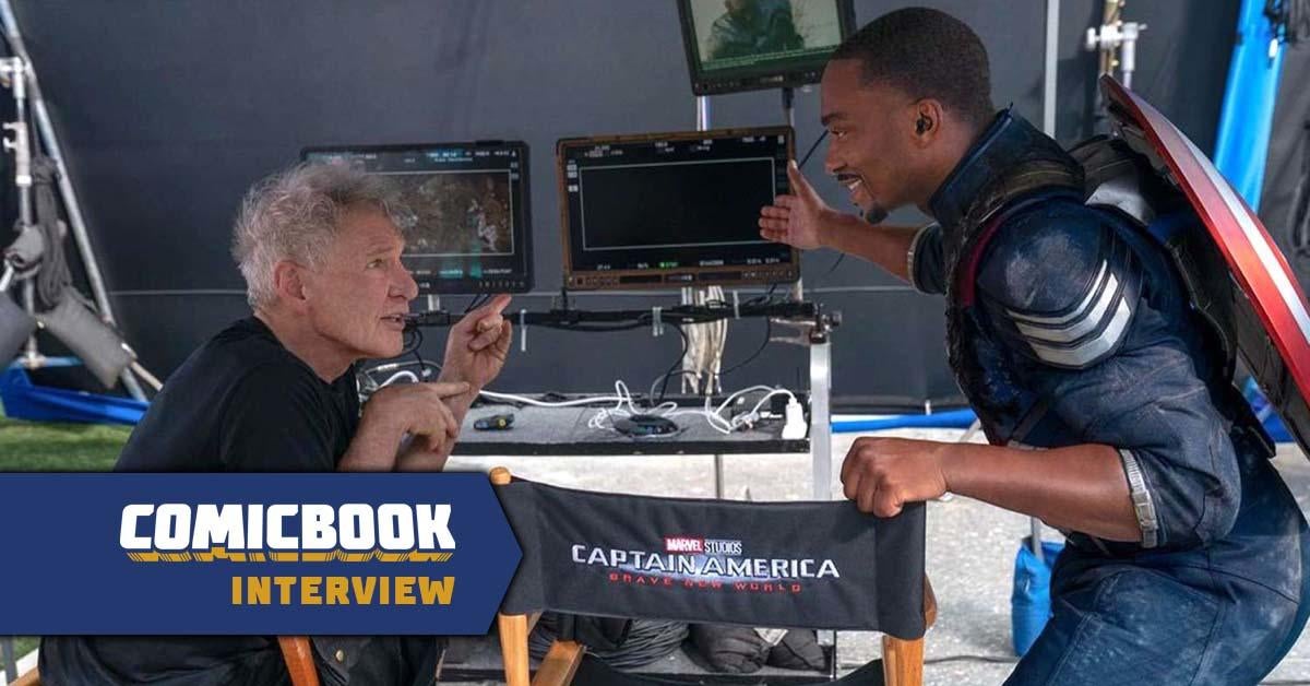 La estrella del Capitán América, Anthony Mackie, revela la razón real de los pantalones rasgados de Harrison Ford y no es Red Hulk (exclusivo)