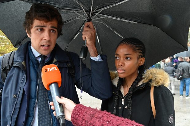 Erika do Rosario, hija de Samuel Eto'o, en los Juzgados de Madrid / Gtres