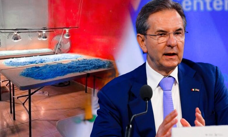 'La mayoría del fentanilo incautado es traficado por estadounidenses': Esteban Moctezuma