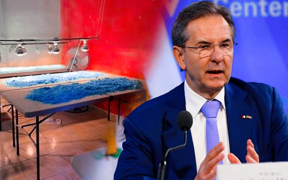 ‘La mayoría del fentanilo incautado es traficado por estadounidenses’: Esteban Moctezuma