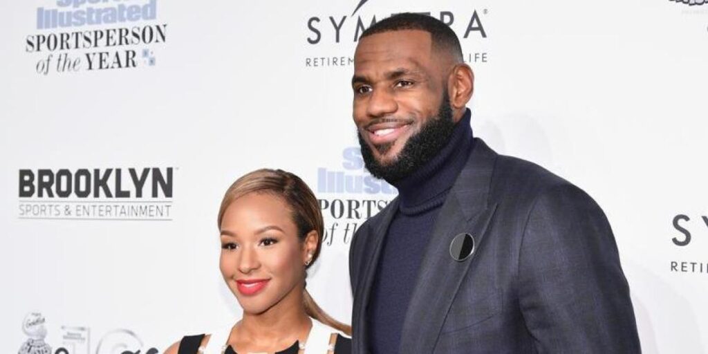La mujer de LeBron James, a su marido: “LeBron es el más malo de siempre”
