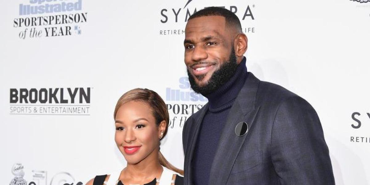 La mujer de LeBron James, a su marido: “LeBron es el más malo de siempre”