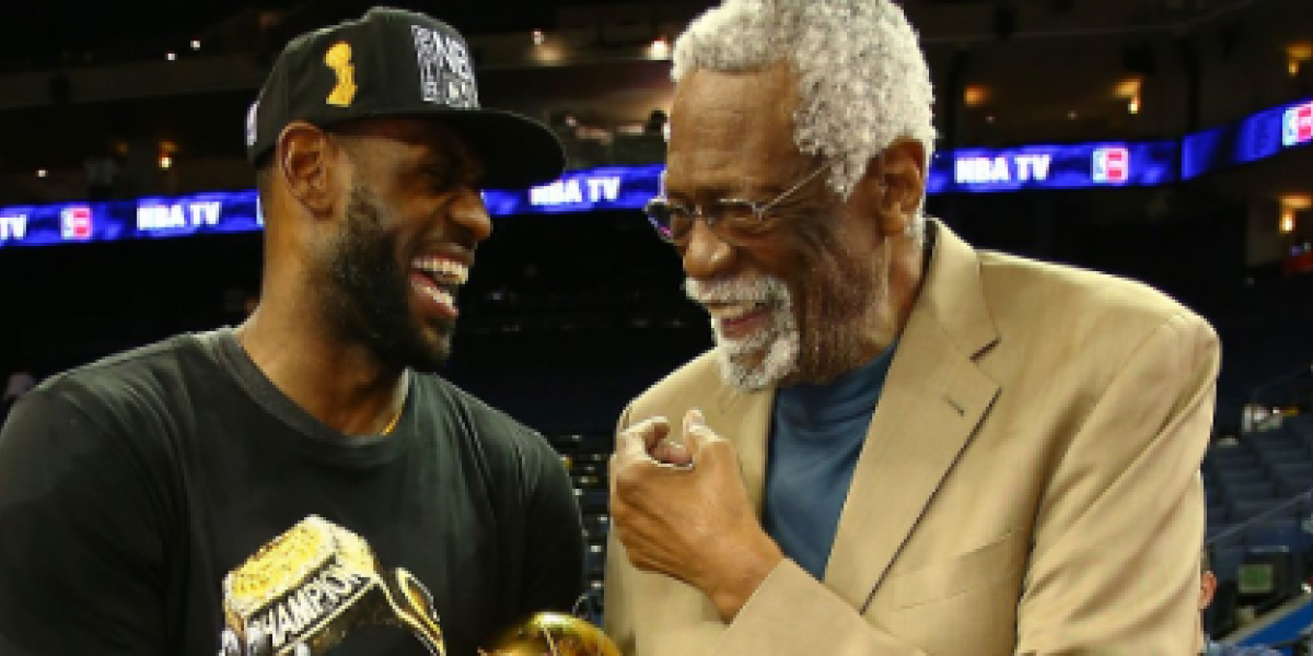 LeBron, un caballero: renuncia a su dorsal 6 por Bill Russell