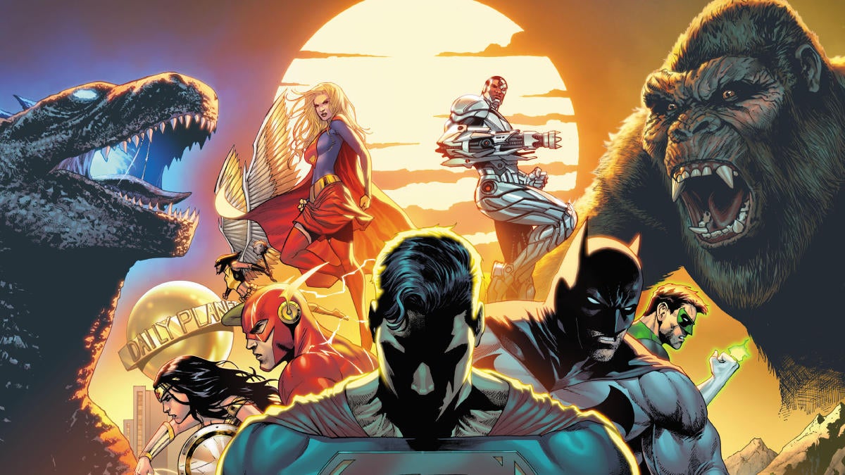 Liga de la Justicia vs. Godzilla vs. Kong anunciado por DC
