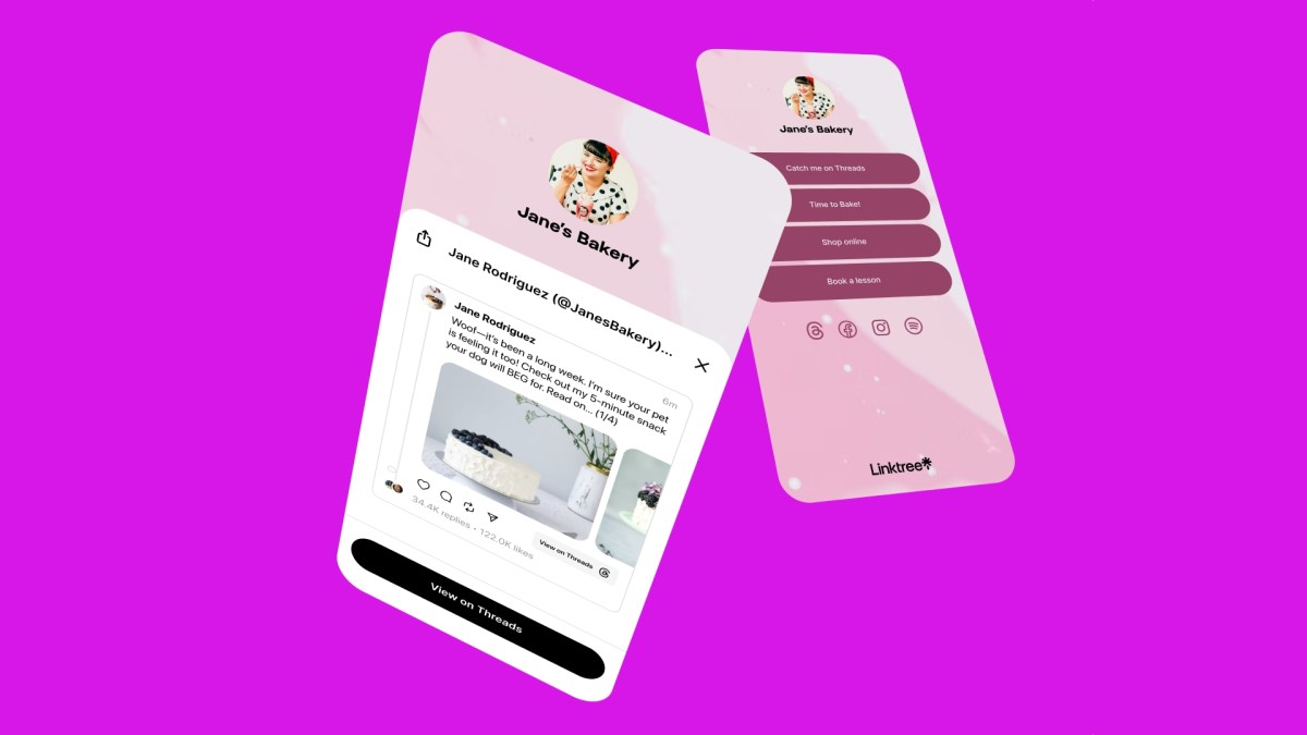 Linktree ahora permite a los usuarios agregar subprocesos en su perfil