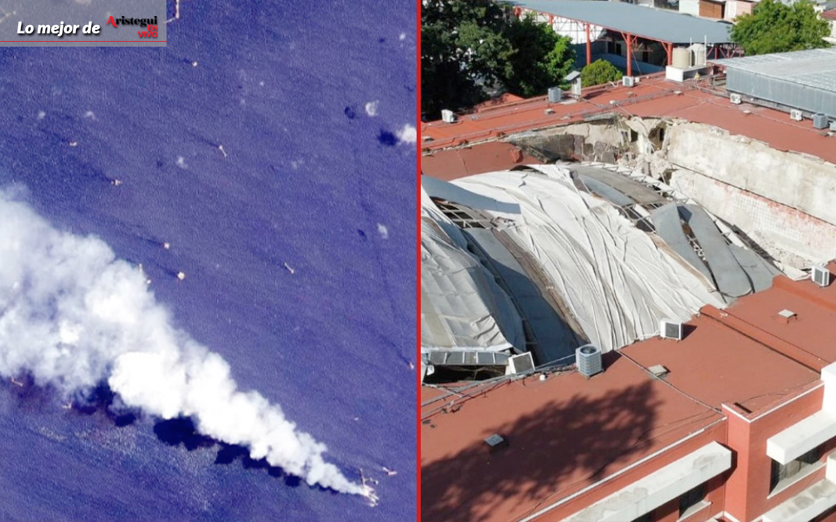 Lo mejor de Aristegui en Vivo: Exigen a Pemex control y reparación de daños por derrame en Ek Balam | Especialistas determinarán qué sucederá con edificio de escuela colapsada en Tamaulipas | Video