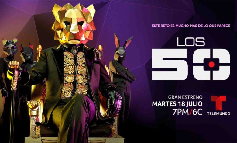 Los 50 se estrena este martes por Telemundo, solo uno se llevará el gran premio de $350,000