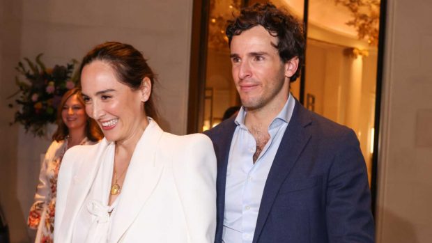 Tamara Falcó e Íñigo Onieva el día de su preboda / Gtres