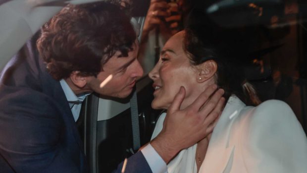 Tamara Falcó e Iñigo Onieva el día de su preboda / Gtres