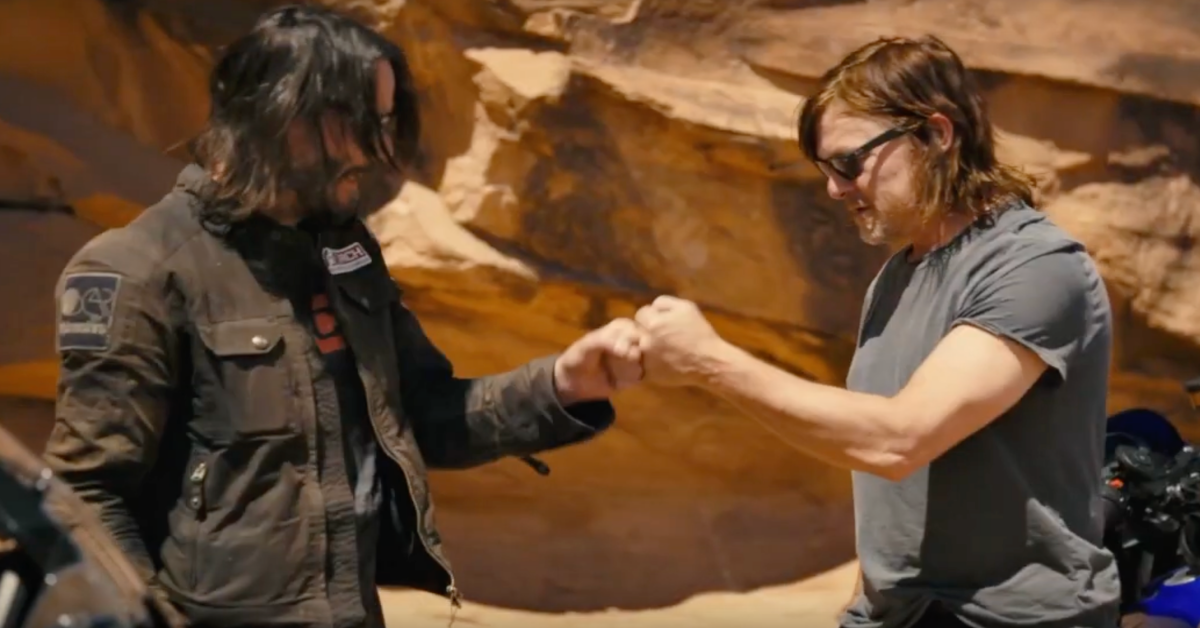 Mira a Keanu Reeves montar con Norman Reedus en el tráiler de la temporada 6