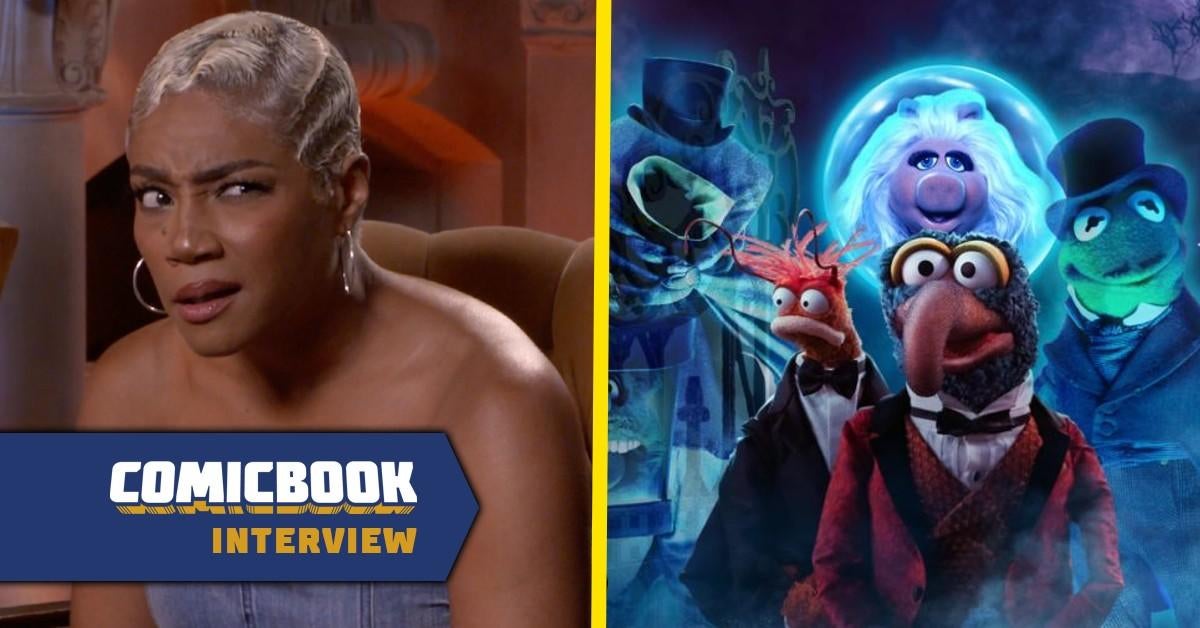 Mira a Tiffany Haddish enloquecer por la mansión embrujada de los Muppets: “¿Disney compró a los Muppets?”  (Exclusivo)
