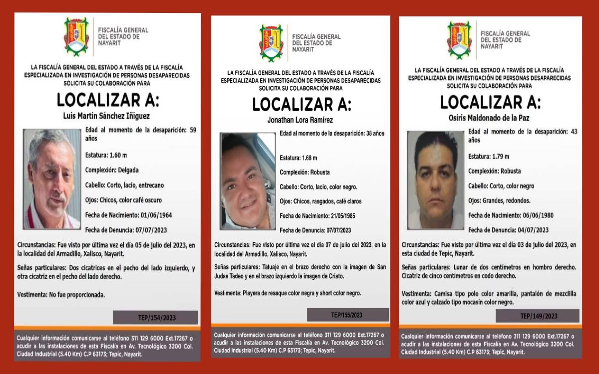 Nayarit: Reportan desaparición de periodista y comunicadores