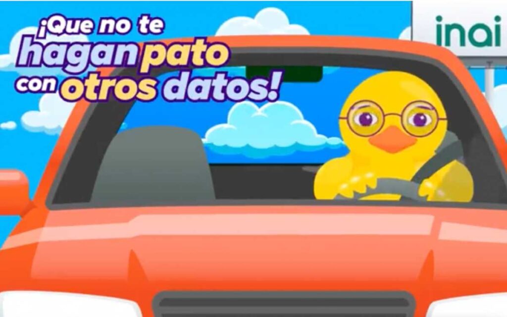 'Que no te hagan pato con otros datos', la nueva campaña del INAI