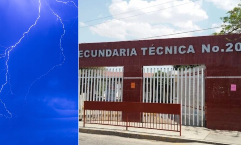 Rayo mata a estudiante que jugaba futbol en Guanajuato