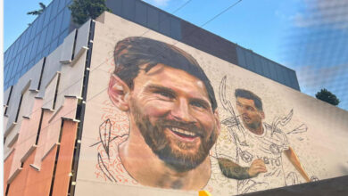 Recibirán a Leo Messi con un mural de 20 metros en Miami | Video