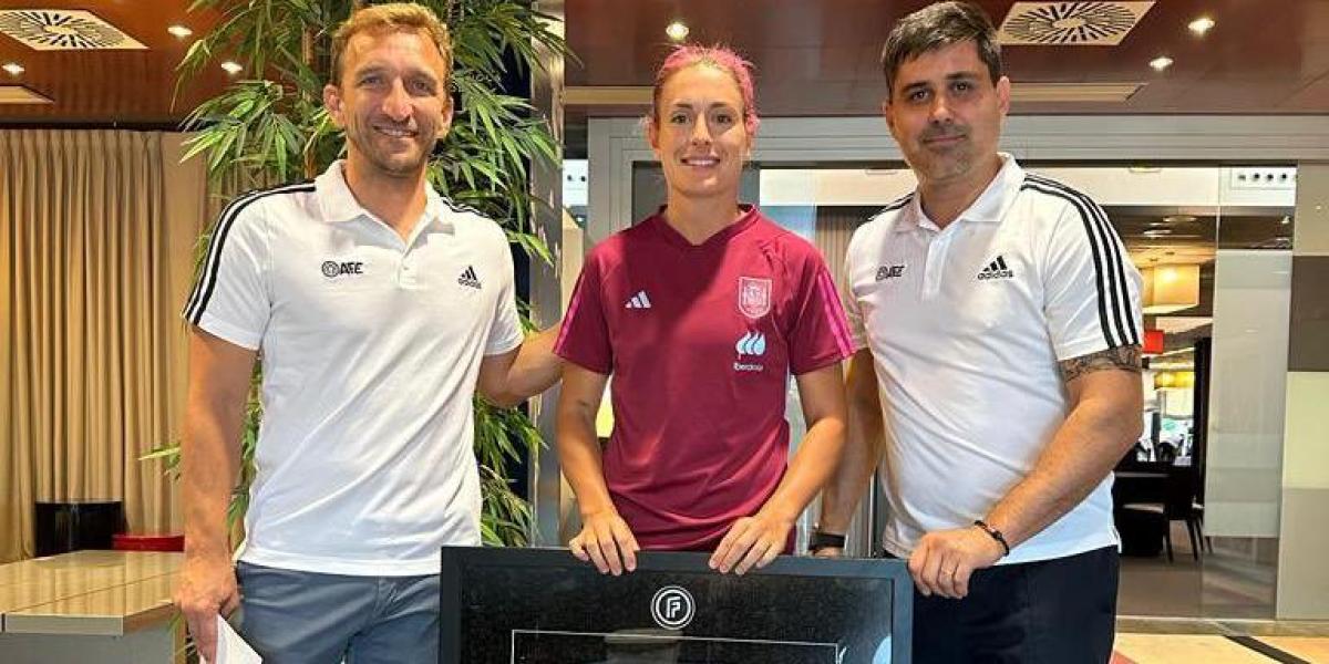Reconocimiento de AFE y FIFPRO a Alexia Putellas