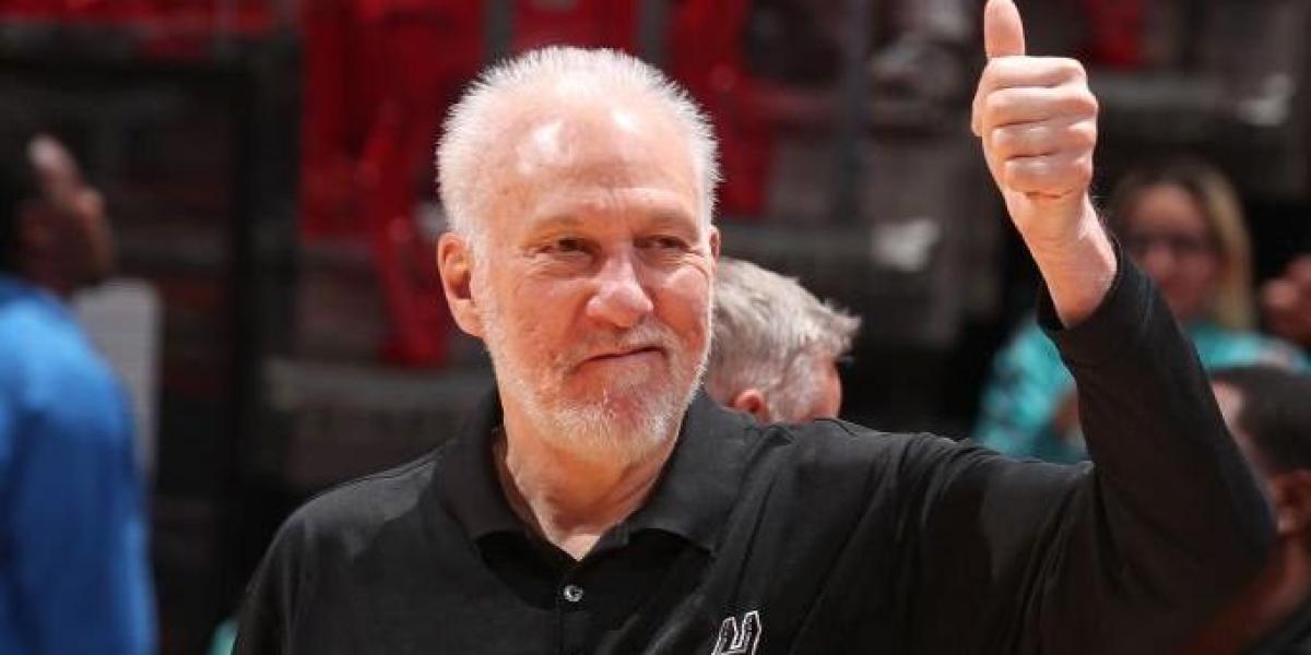 Renovación récord de Greg Popovich con los Spurs: será el mejor pagado de la historia