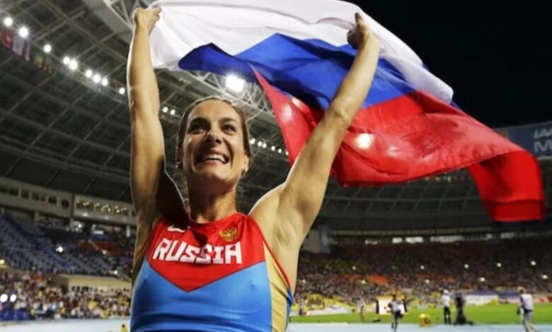 Retirarán nombre de Yelena Isinbáyeva a estadio ruso por pedir la paz en Ucrania