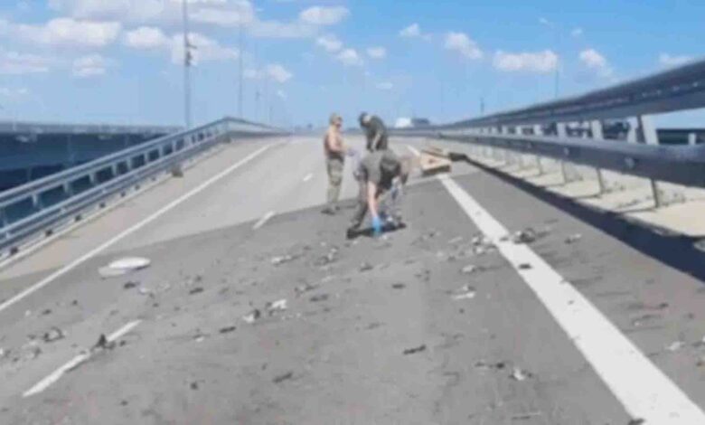 Rusia acusa a Ucrania de otro ataque mortífero al puente de Crimea