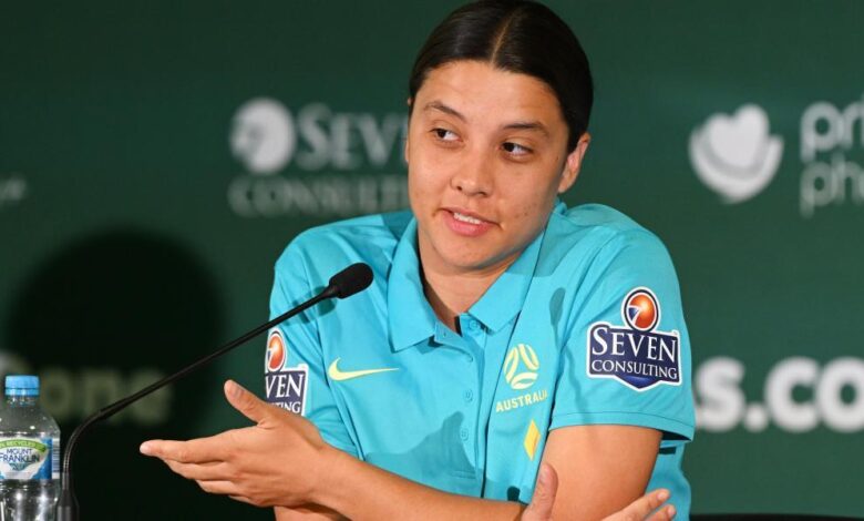 Sam Kerr volverá a estar disponible contra Canadá