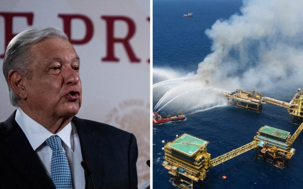 Se podrían suspender contratos a empresas petroleras por accidentes: AMLO