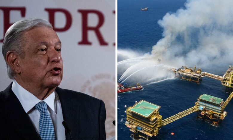 Se podrían suspender contratos a empresas petroleras por accidentes: AMLO
