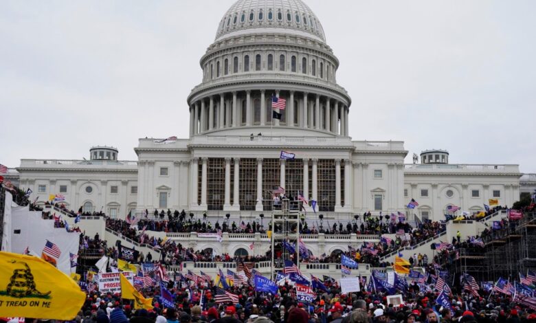 Siete años de prisión para atacante del Capitolio