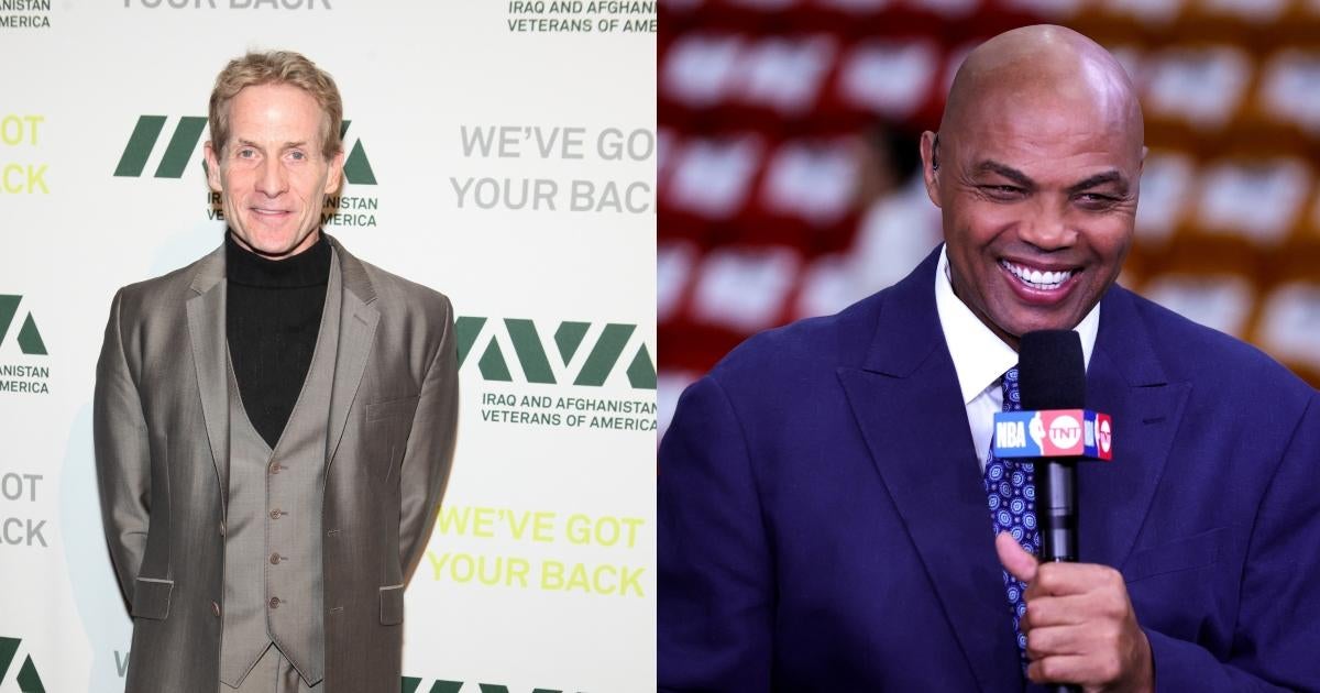 Skip Bayless decide descargar gasolina en Charles Barkley Feud