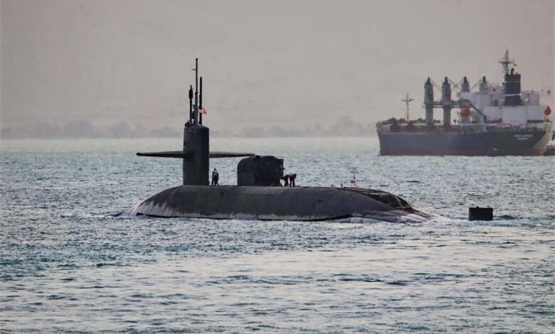 Submarino estadounidense con armas nucleares llega a Corea del Sur