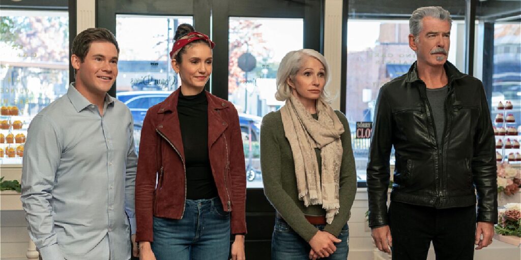 The Out-Laws Review: una historia convincente está atascada por la escritura perezosa y las bromas