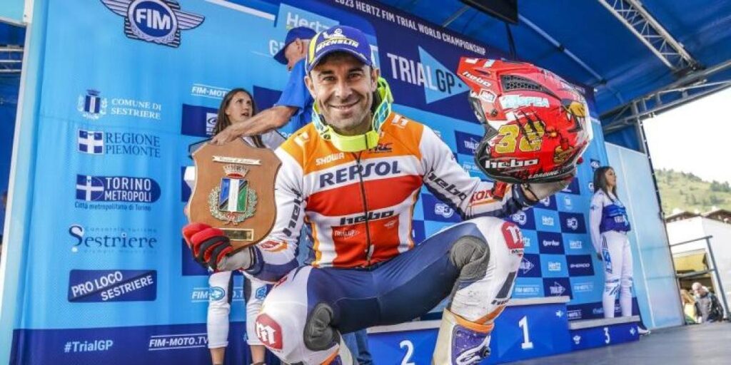 Toni Bou logra en Sestriere su quinto triunfo consecutivo y refuerza su liderato
