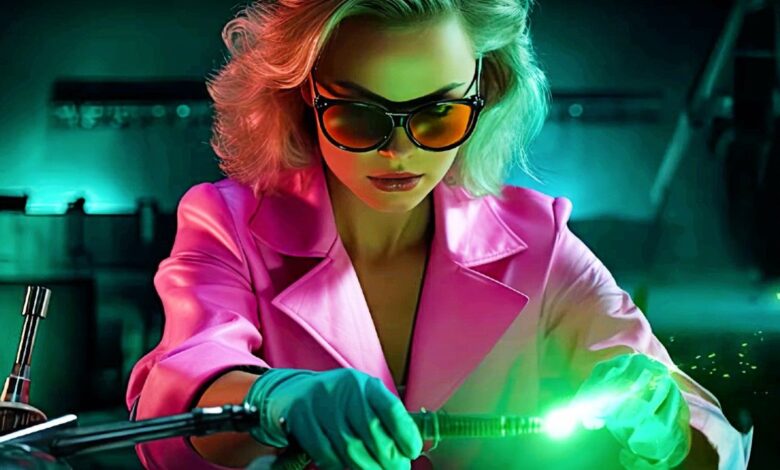 Tráiler de Barbenheimer: Barbie construye una bomba nuclear (y se ve bien haciéndolo)