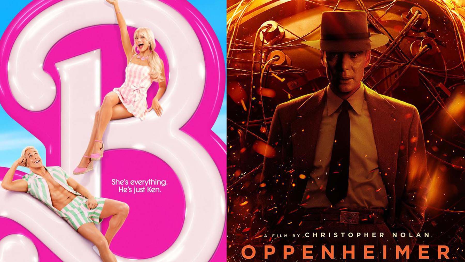 Un duelo generacional en la cartelera: ‘Barbie’ vs. ‘Oppenheimer’