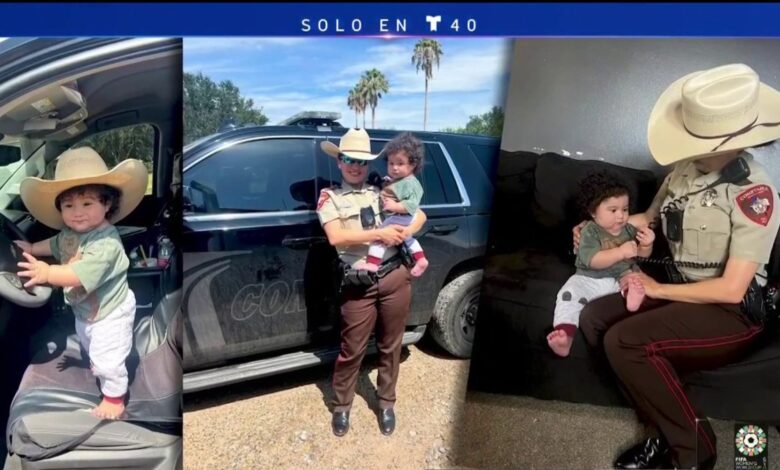 Una policía salva a niño que se ahogaba en Palmview, Texas