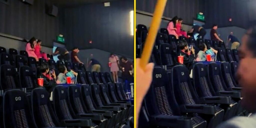 Una rata siembra el pánico en un cine que proyectaba la película 'Barbie'