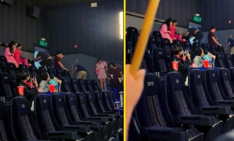 Una rata siembra el pánico en un cine que proyectaba la película 'Barbie'