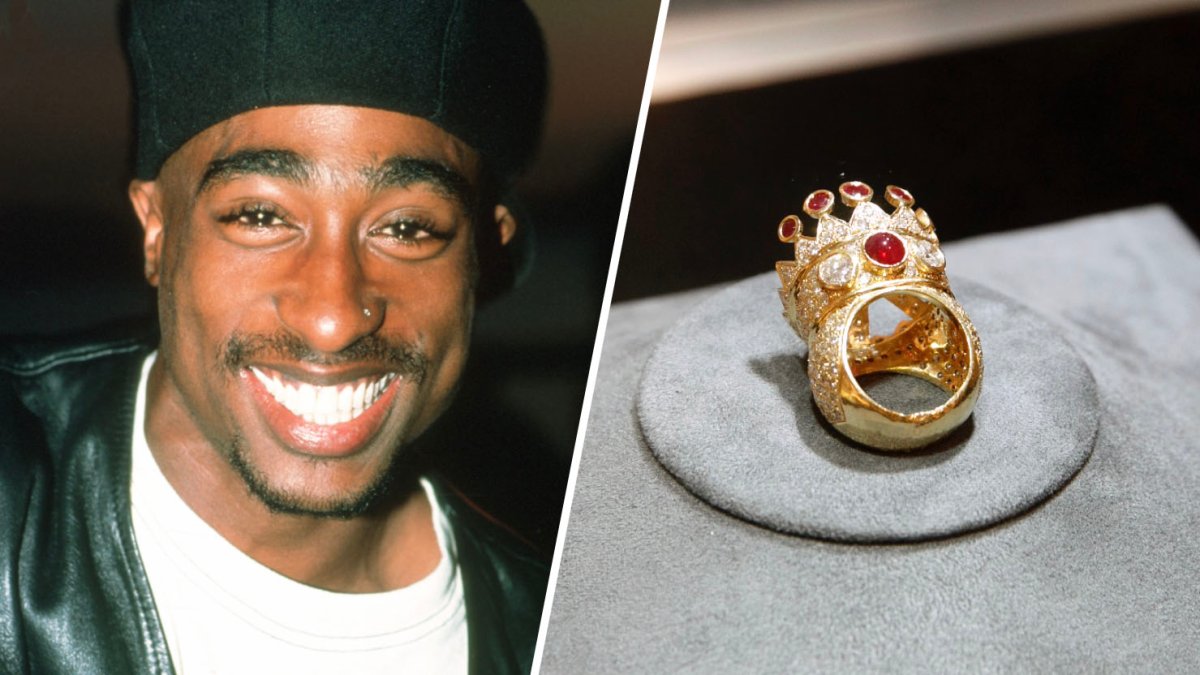 Venden en subasta el anillo de Tupac Shakur por más de $1 millón