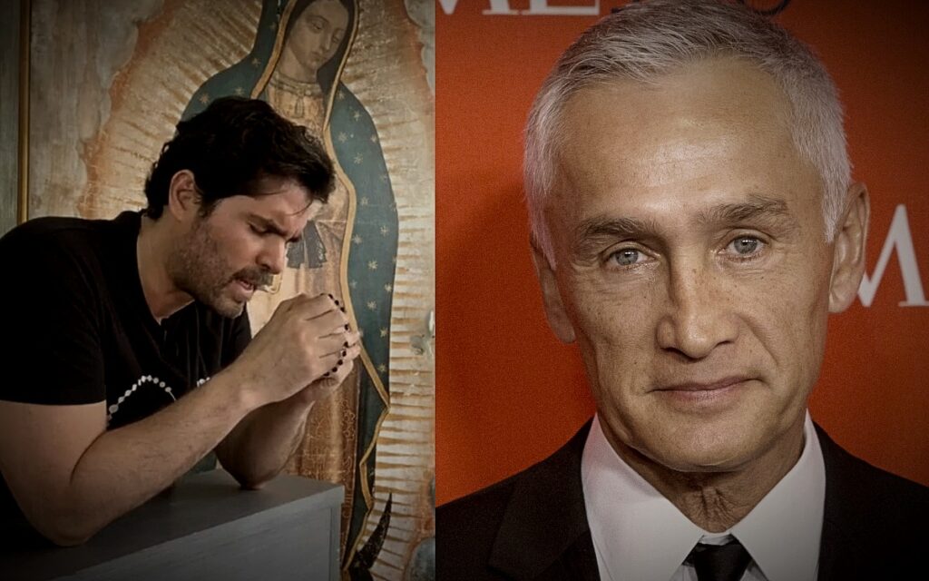 Video | Verástegui se pone a rezar por Jorge Ramos en plena entrevista