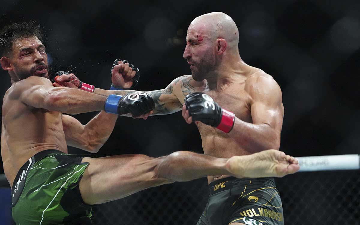 Volkanovski domina a Yair ‘El Pantera’ Rodríguez