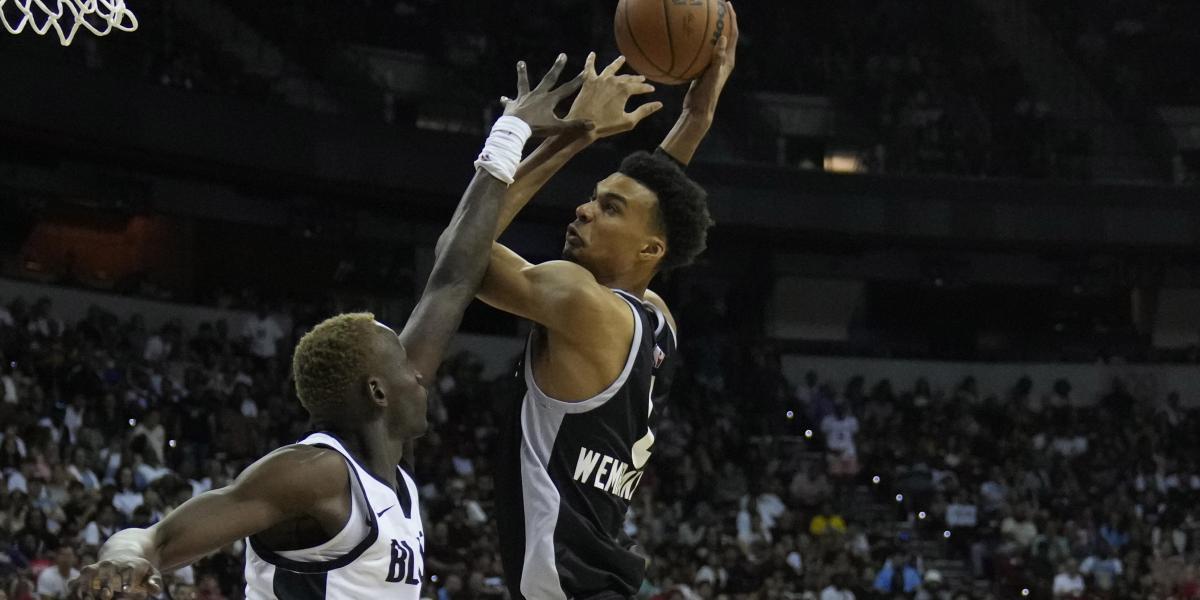 Wembanyama silencia a sus críticos con una exhibición ante un canterano azulgrana