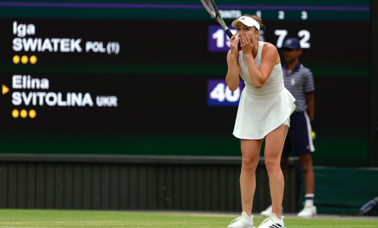Wimbledon 2023: Svitolina sorprende a Swiatek y se cita en semifinales