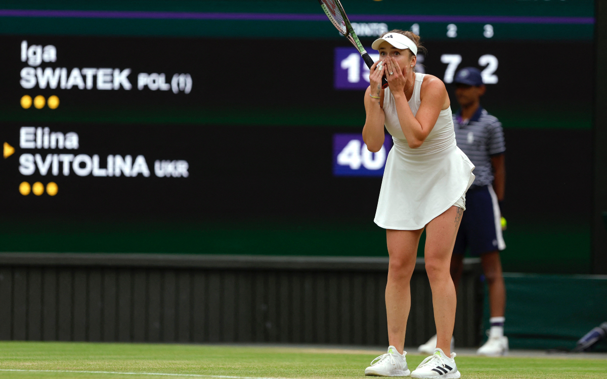 Wimbledon 2023: Svitolina sorprende a Swiatek y se cita en semifinales