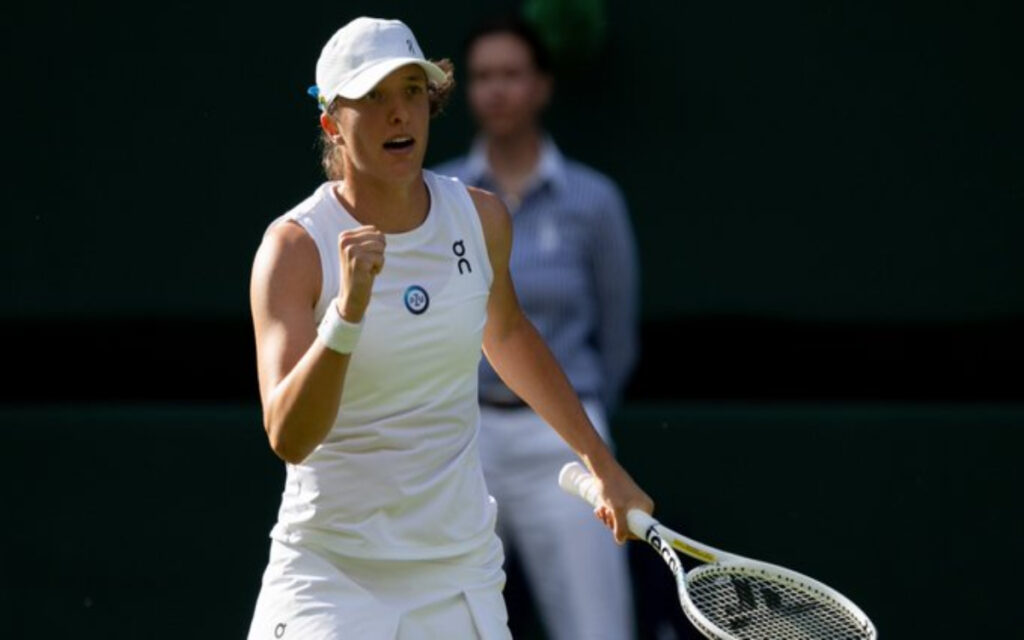 Wimbledon 2023: Swiatek salva dos puntos de partido y doblega a Bencic | Video